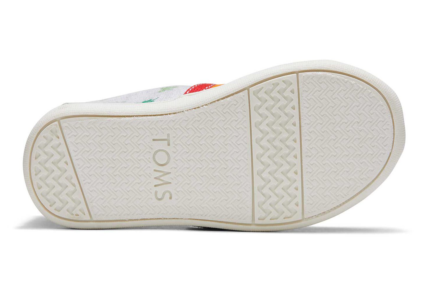 Toms Espadryle Dziecięce Szare - Alpargata Tiny Lucky Clovers - 16UHIKLGZ